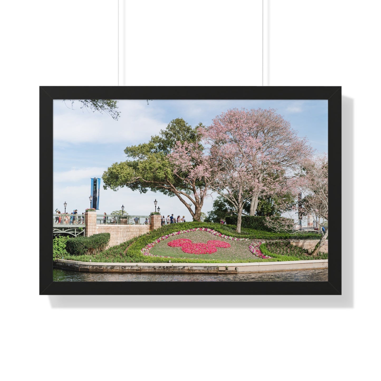 Spring in Magical France - Framed Print