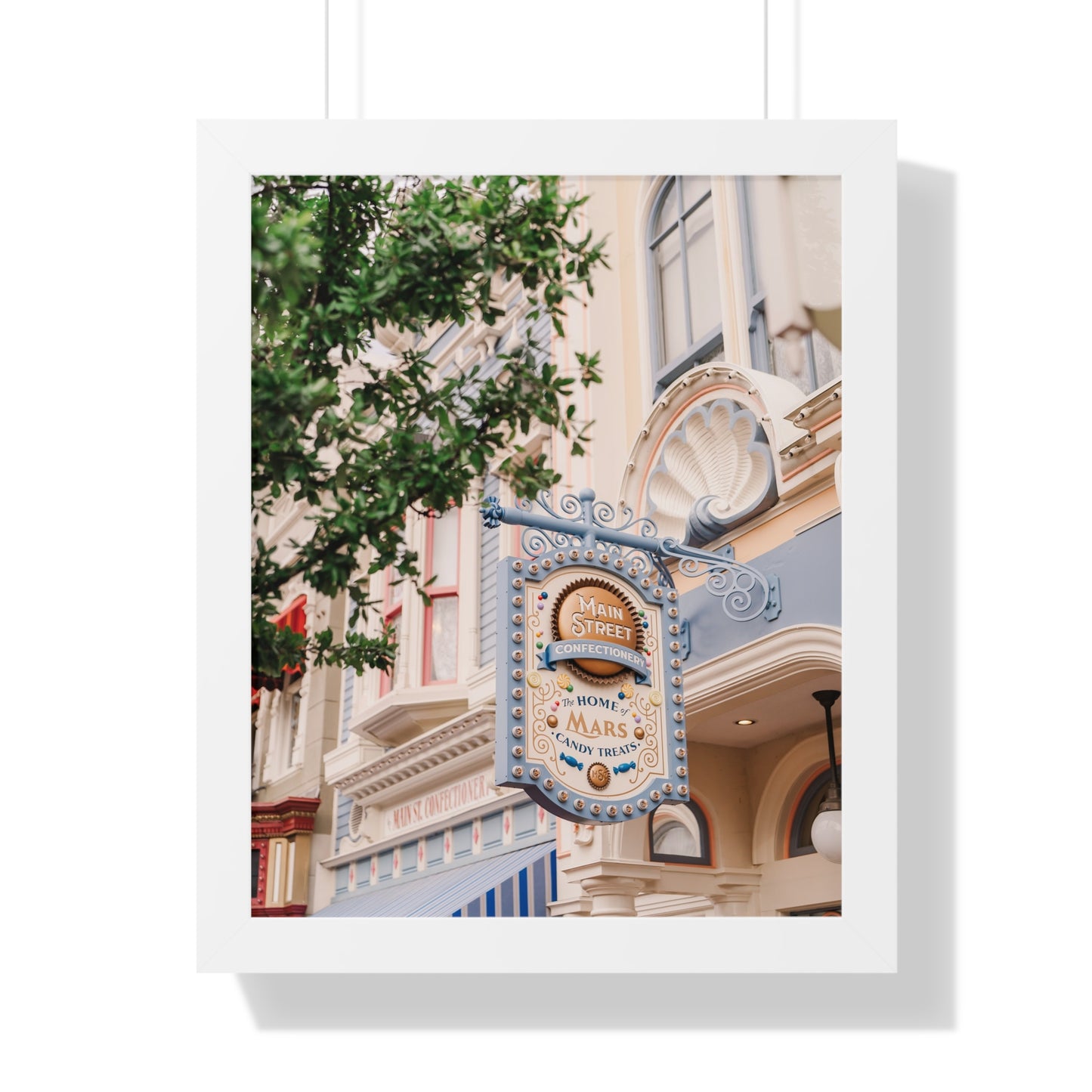 Main Street Sweets - Framed Print