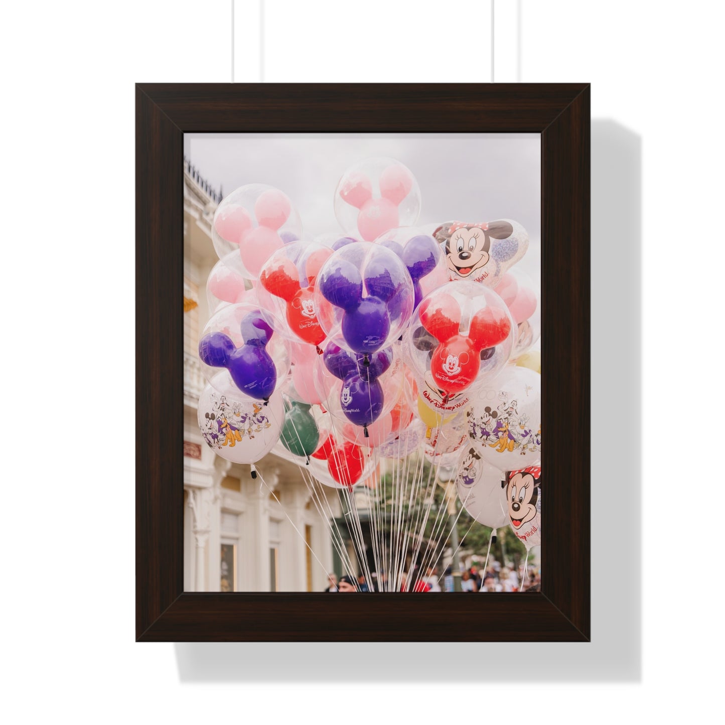 Main Street Balloons - Framed Print