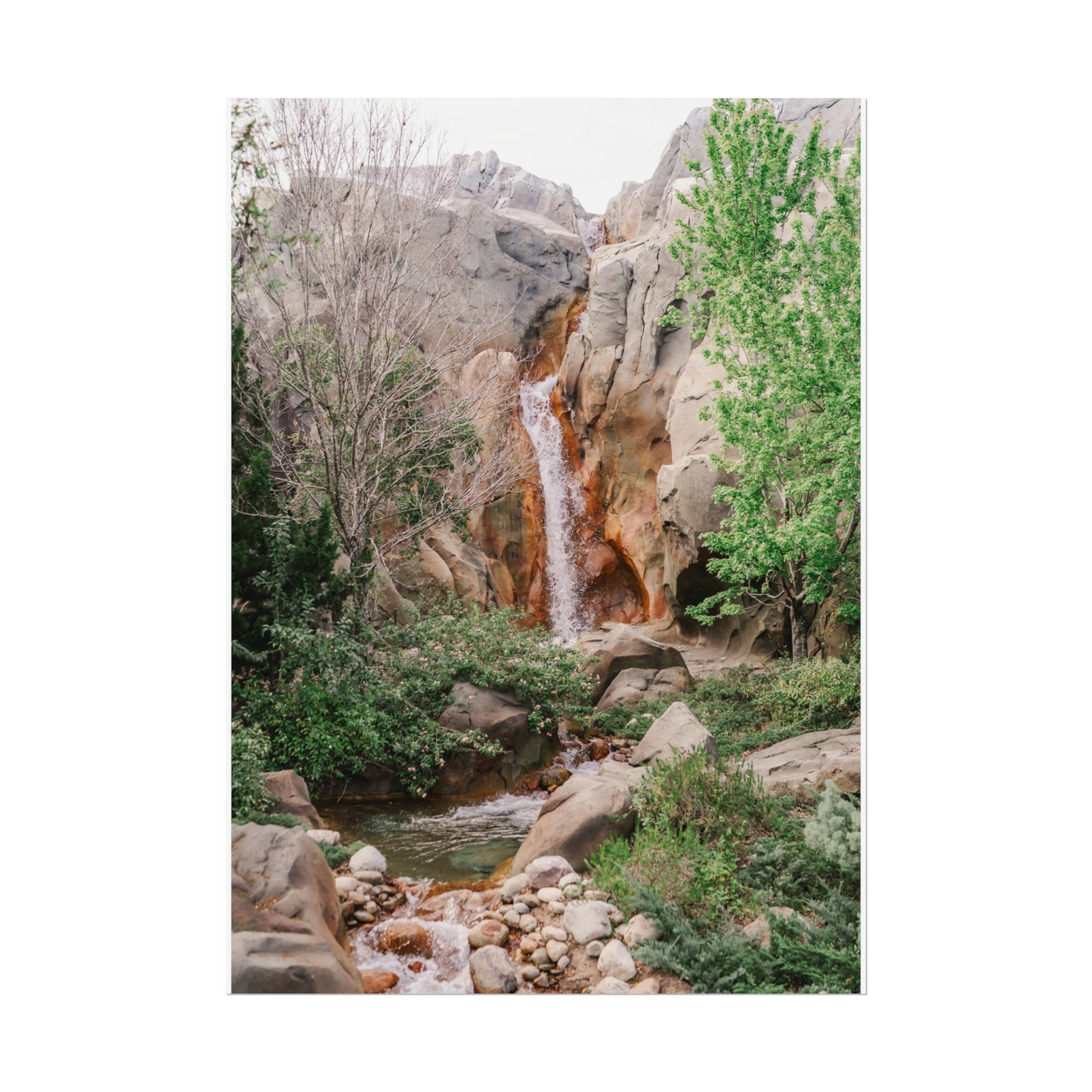 French Waterfall - Unframed Print