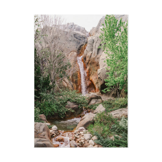 French Waterfall - Unframed Print