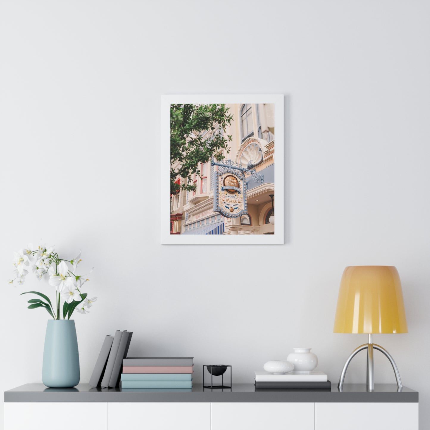 Main Street Sweets - Framed Print