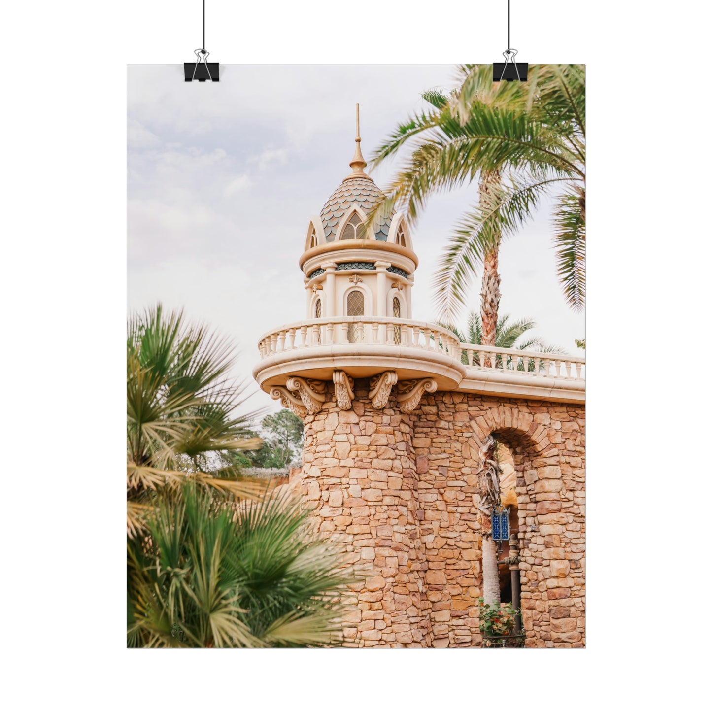 Mermaid Castle - Unframed Print