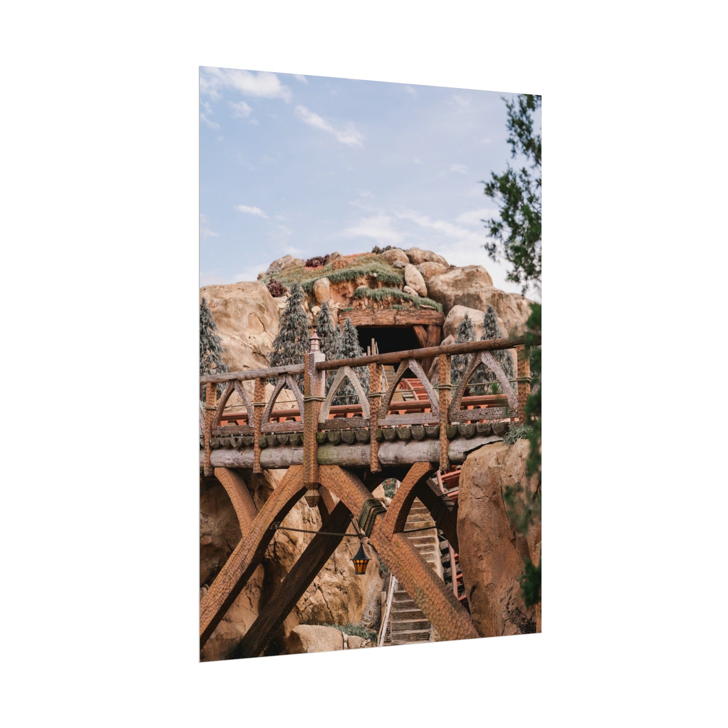 The Mine - Unframed Print