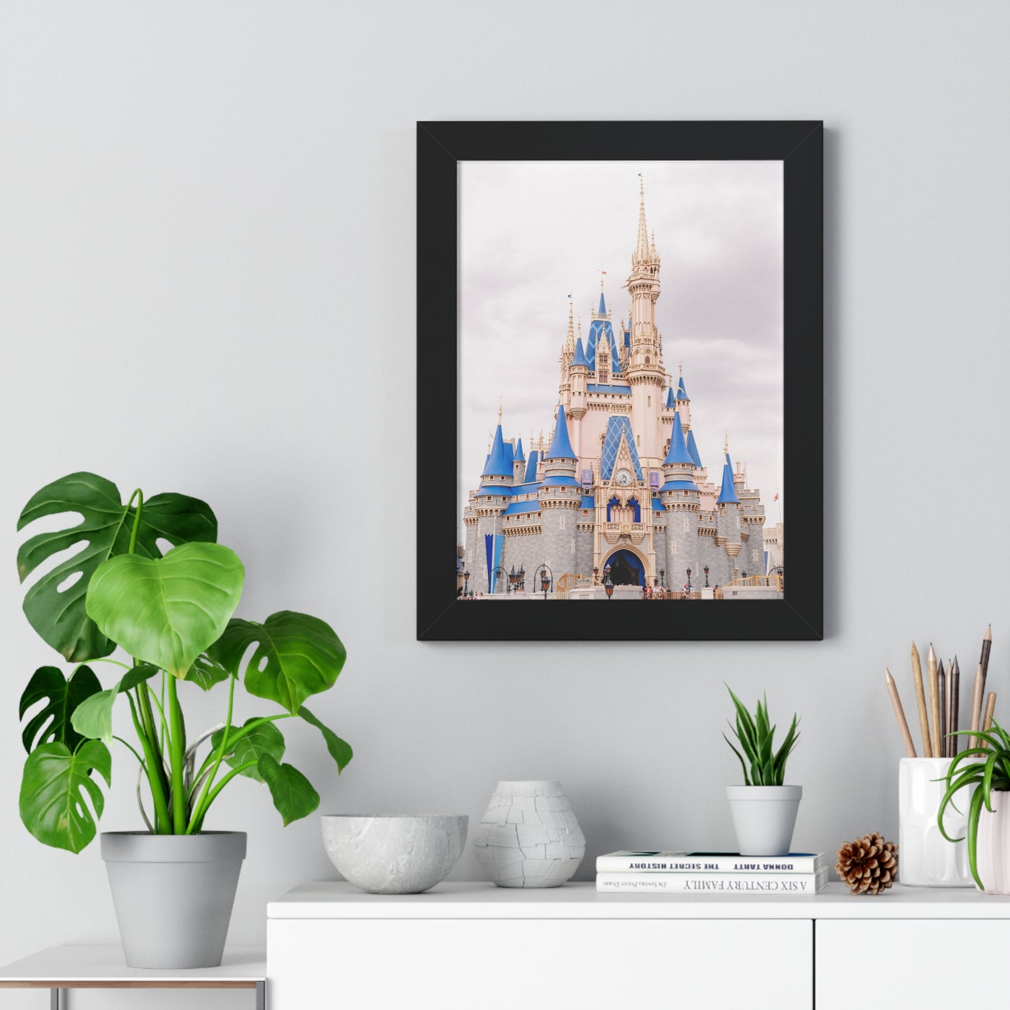 The Most Magical Place on Earth - Framed Print