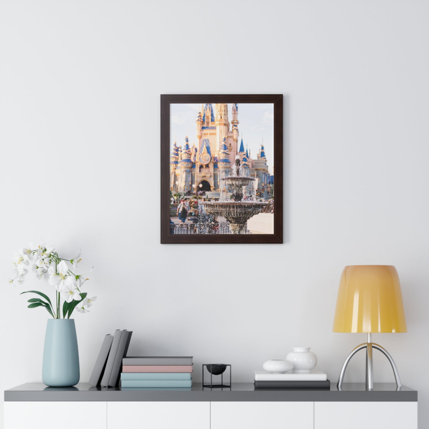 Magic Fountain - Framed Print