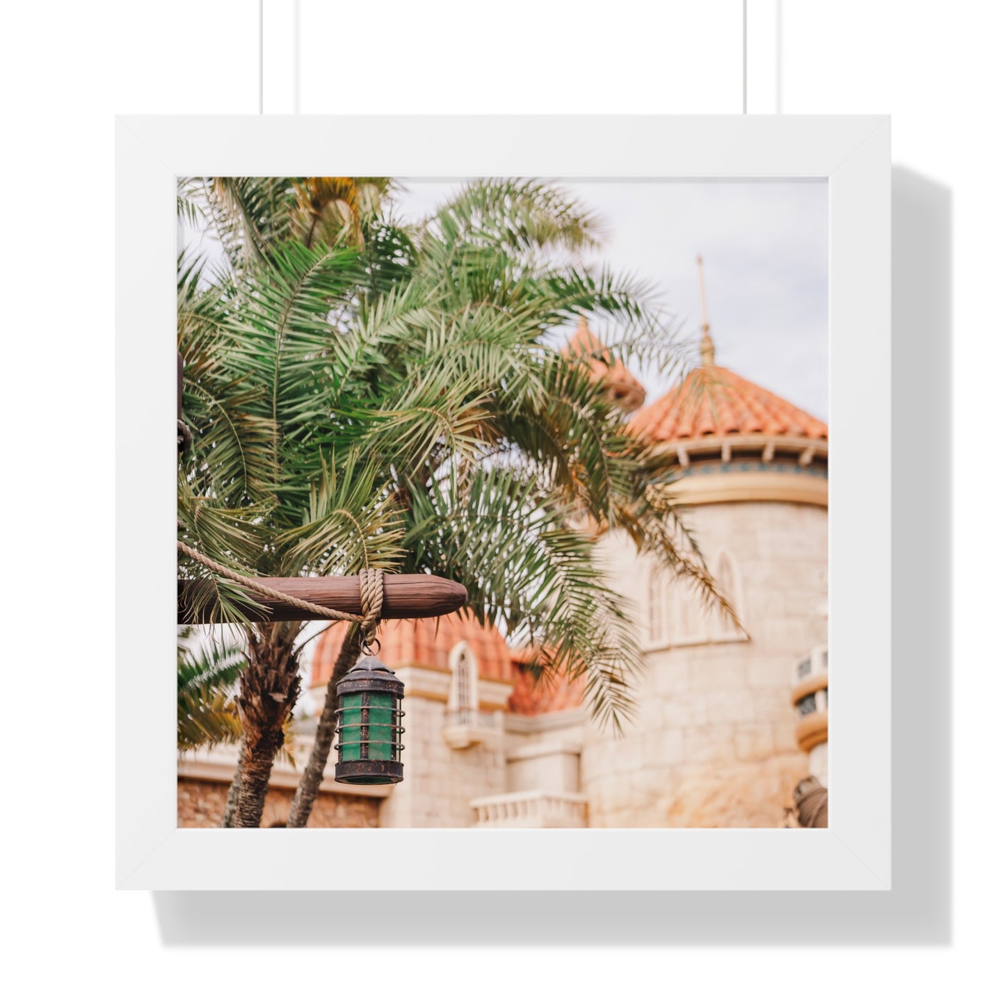 A Mermaid Palm - Framed Print