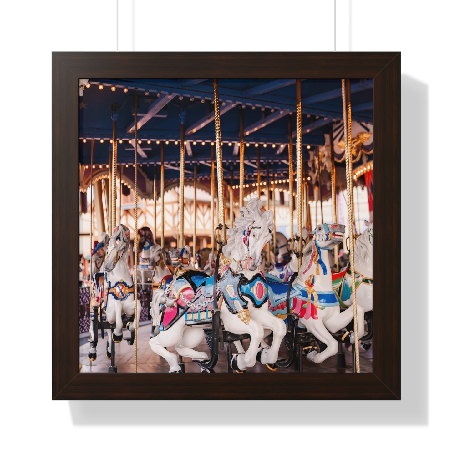 Magical Carousel - Framed Print