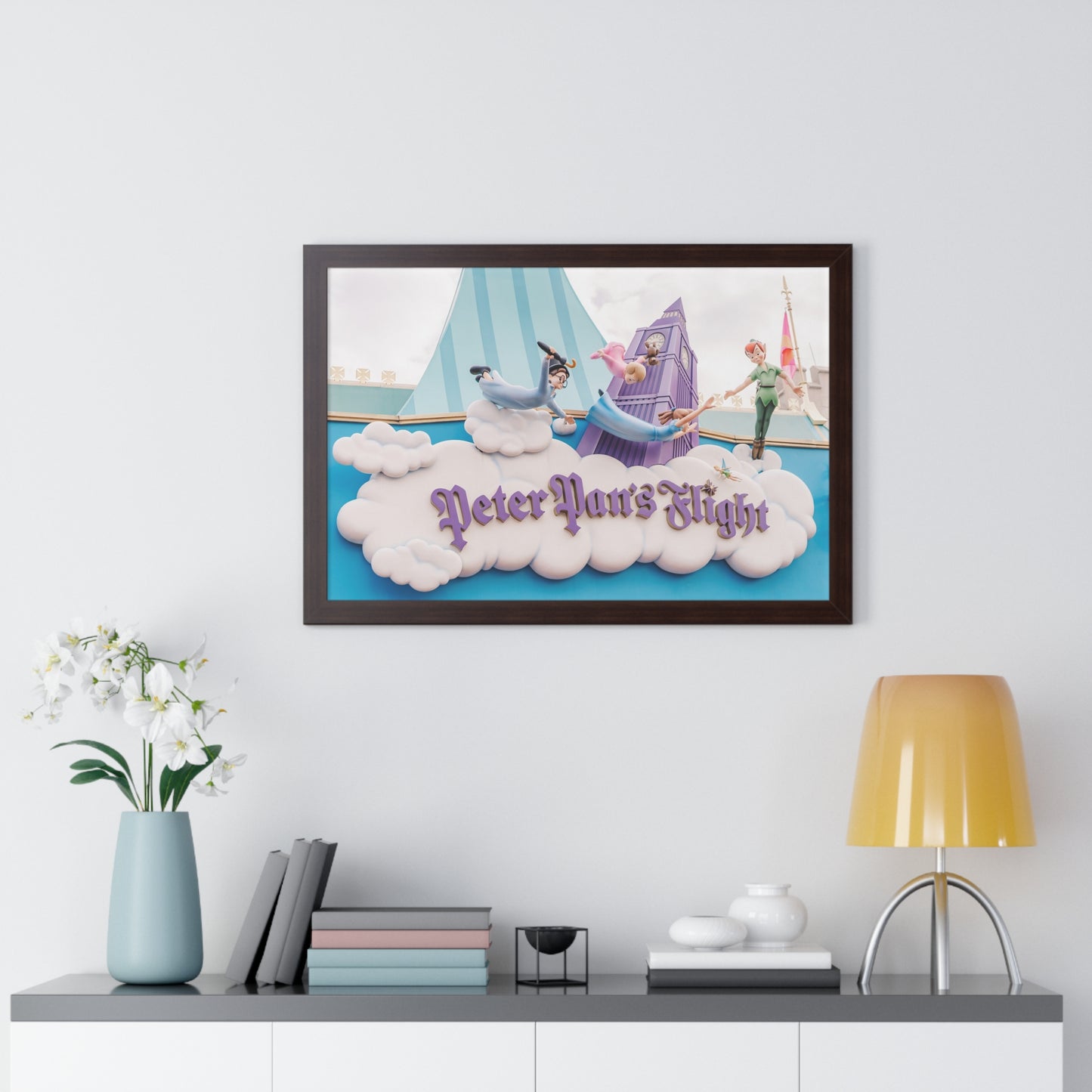 Flying Boy Print WDW