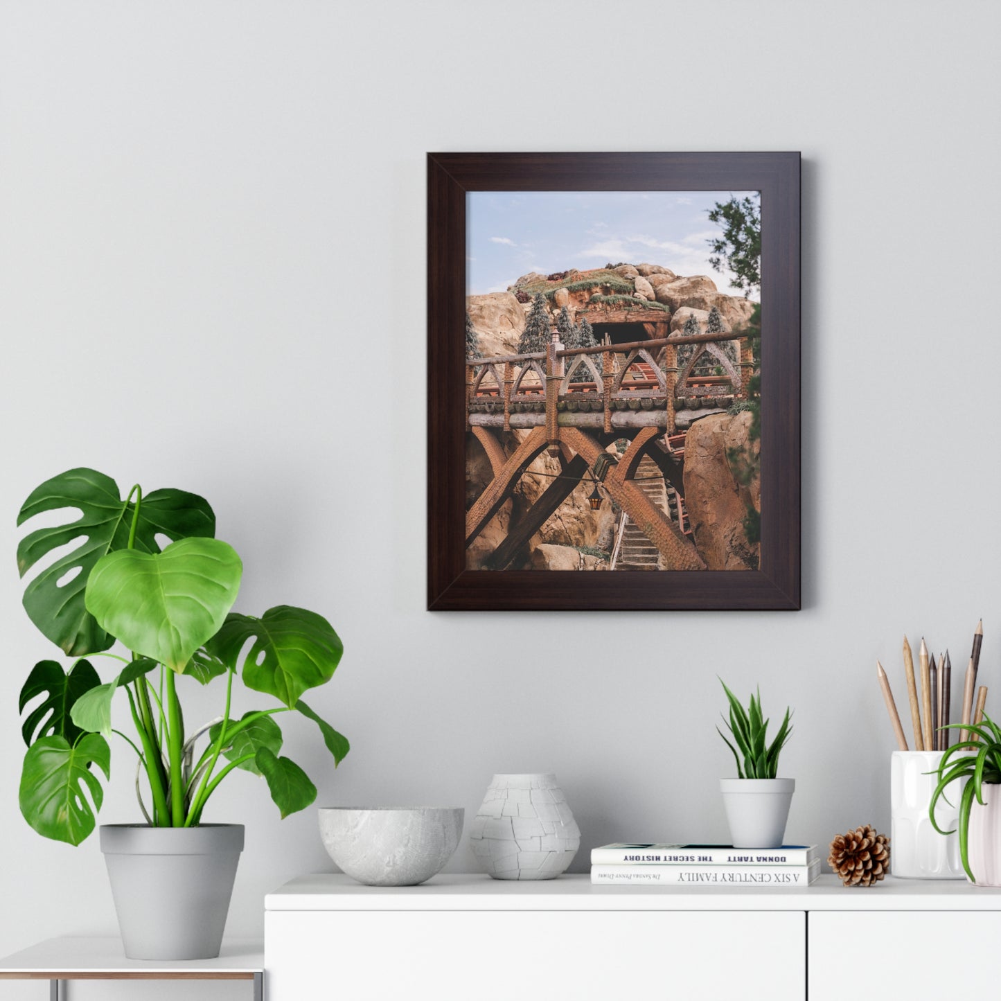 The Mine - Framed Print