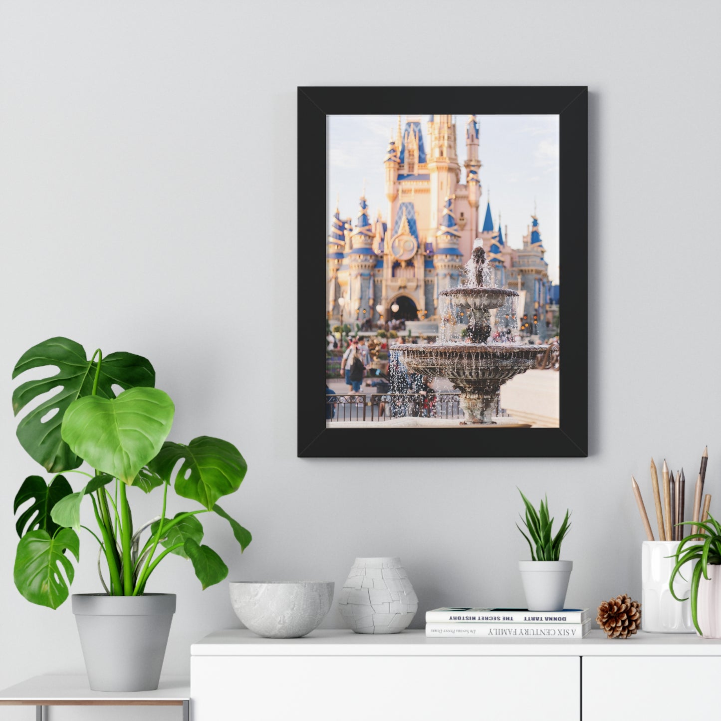 Magic Fountain - Framed Print