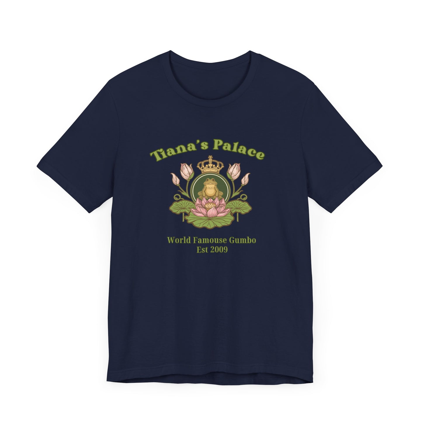 Tiana's Palace Frog Prince Logo T-Shirt