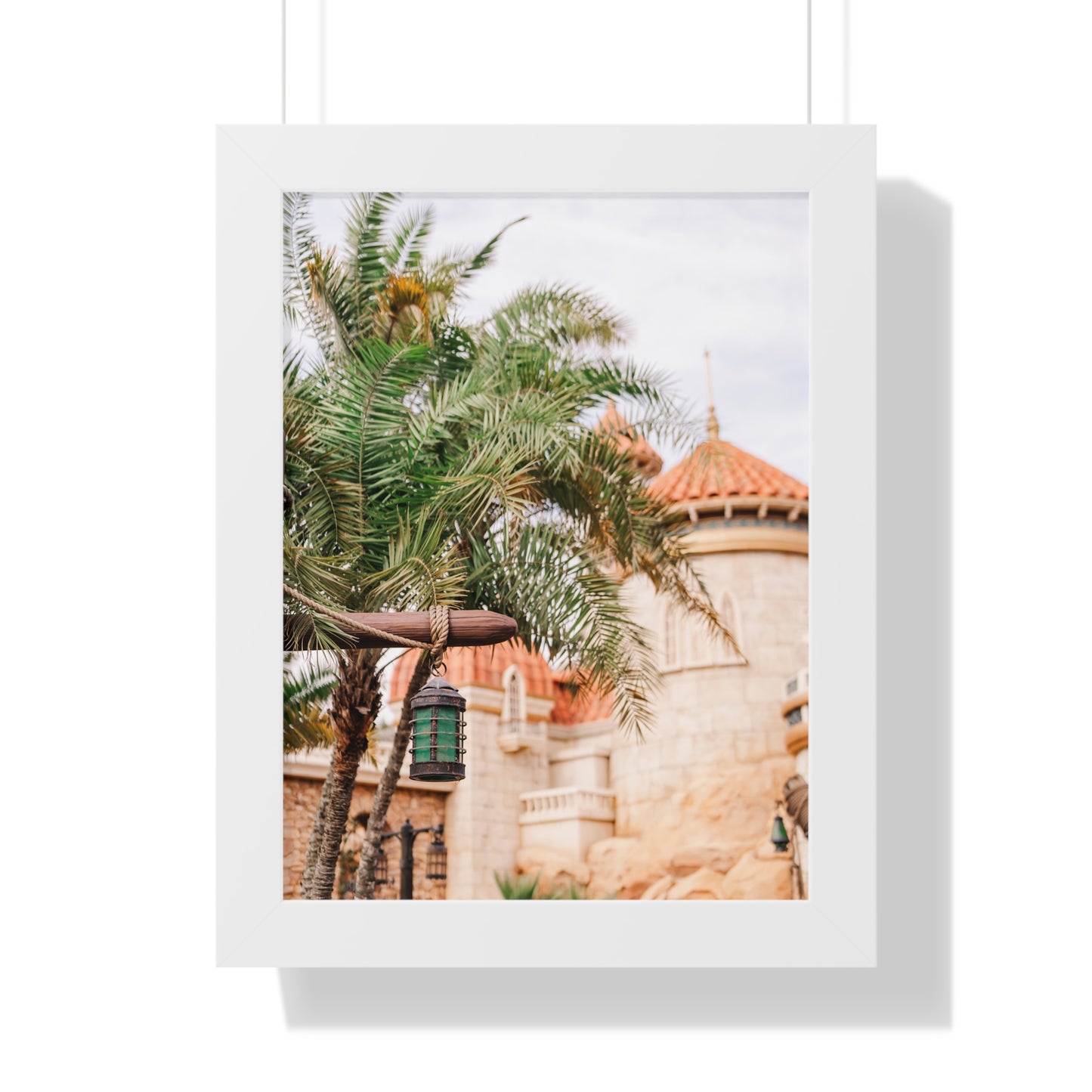 A Mermaid Palm - Framed Print