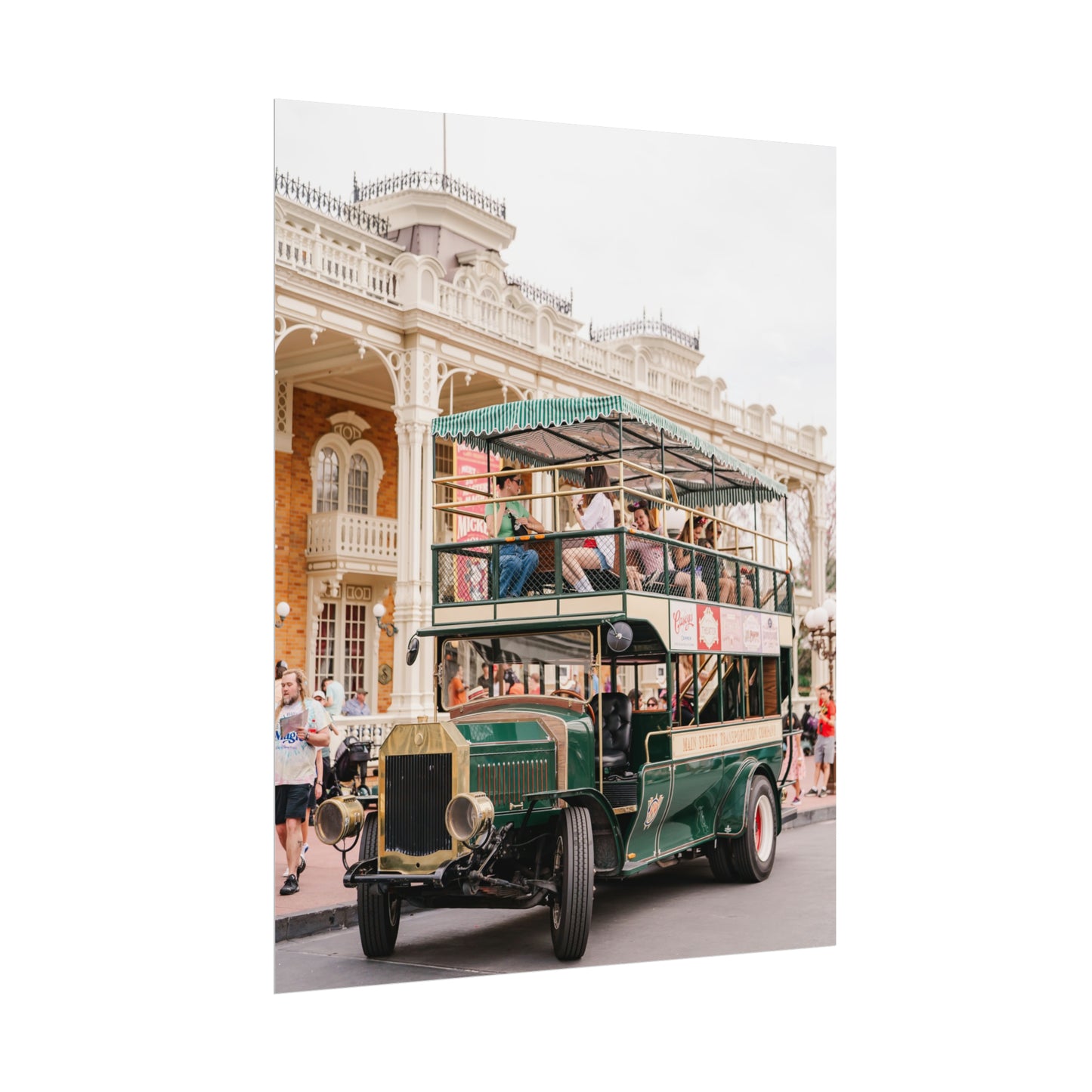 Main Street Transportation - Unframed Print