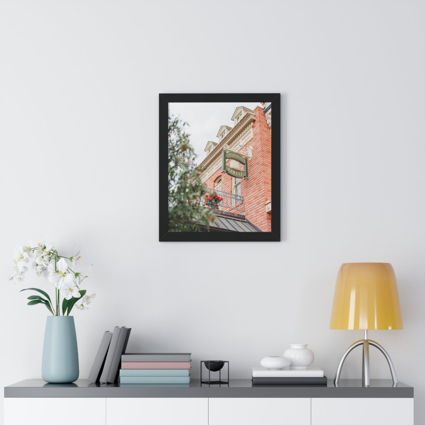 Heaven is on Main Street - Framed Print