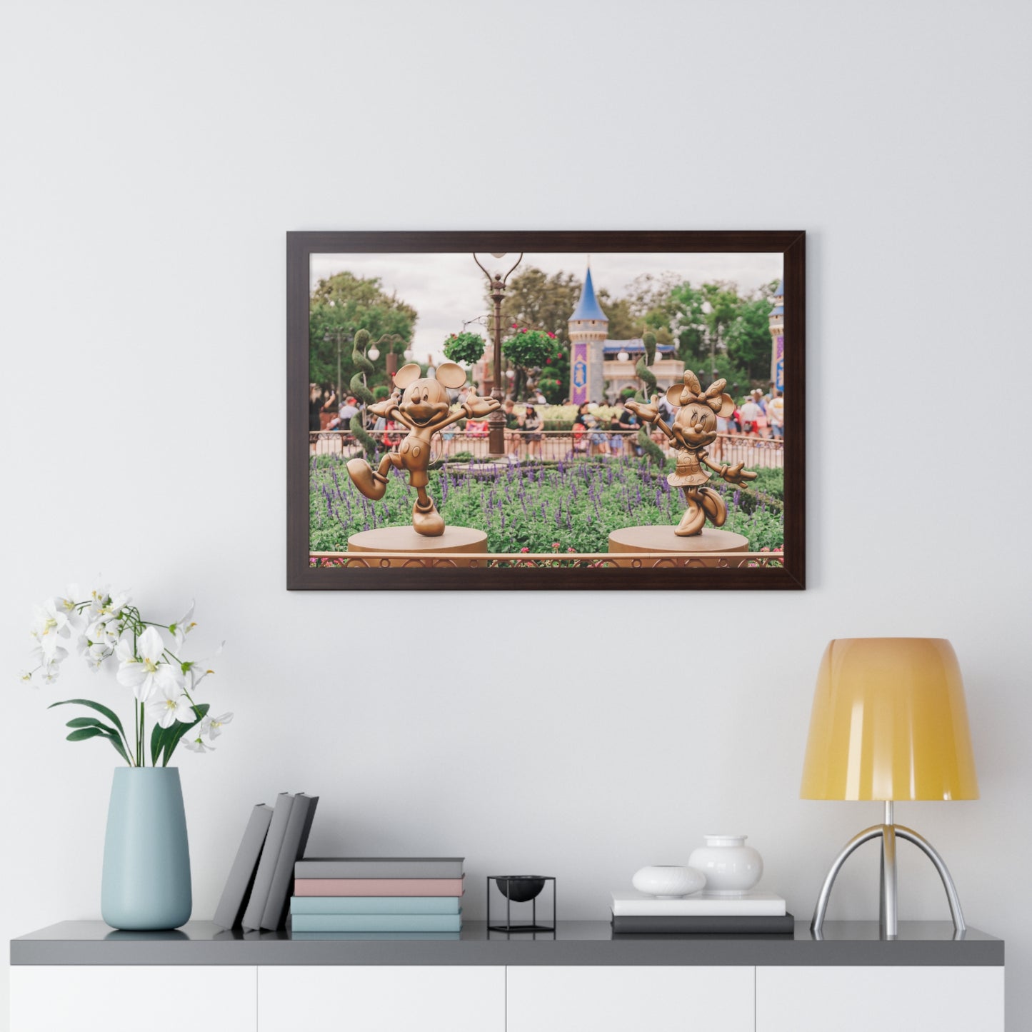 Golden Mice - Framed Print