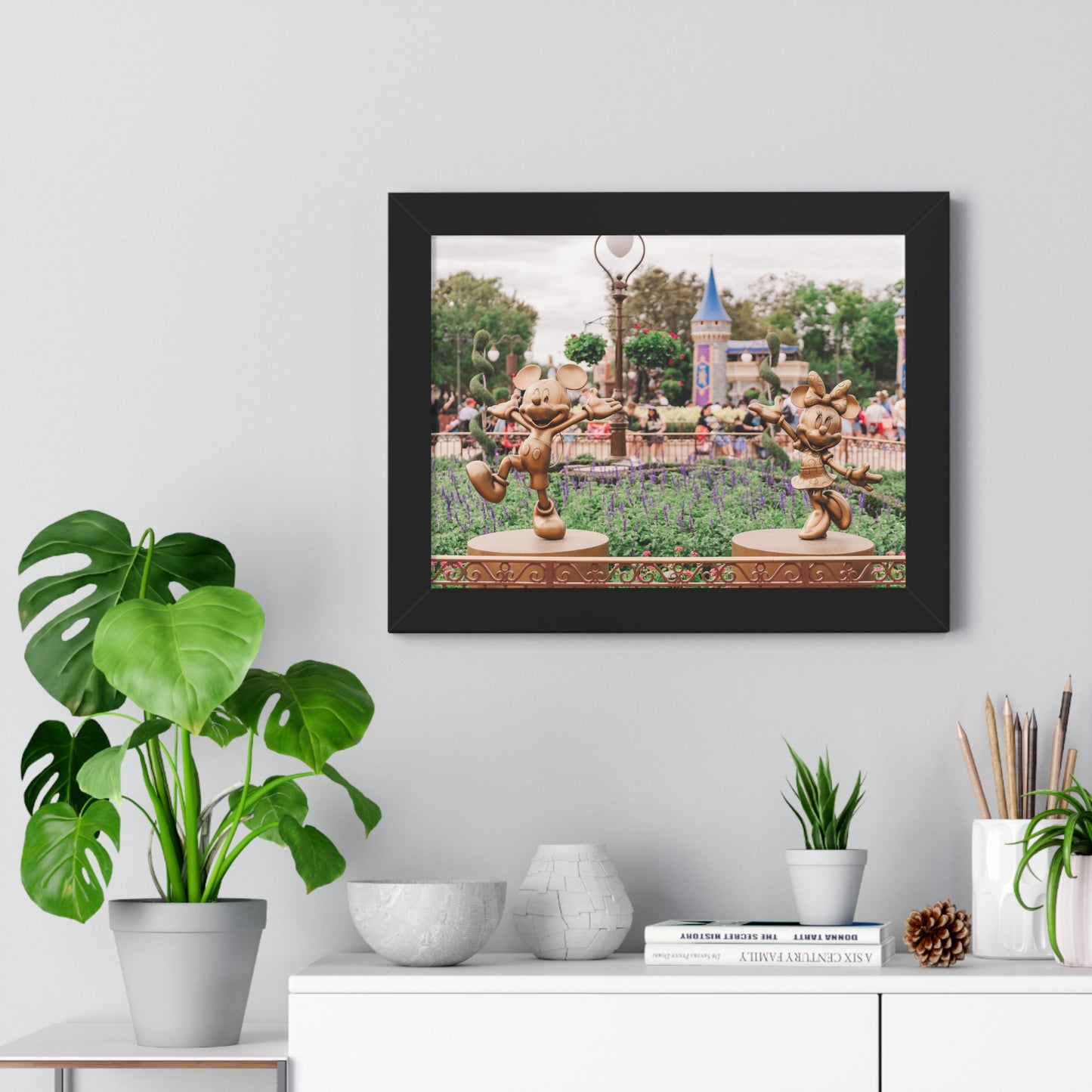 Golden Mice - Framed Print