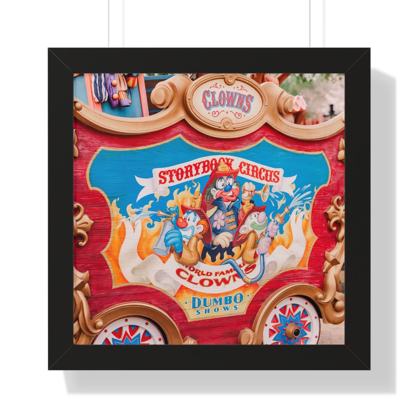 Circus Caravan - Framed Print