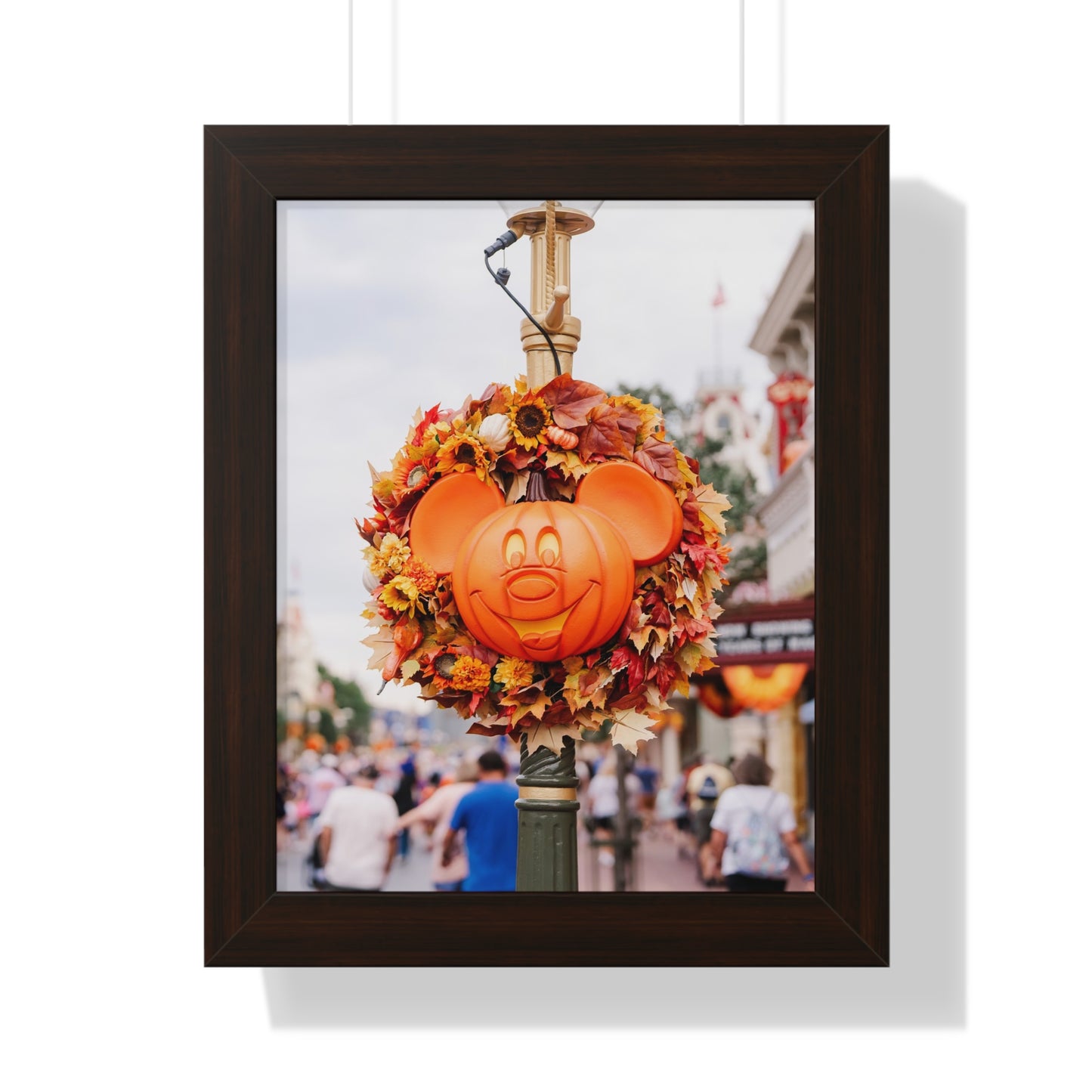 Pumpkin Mouse - Framed Print