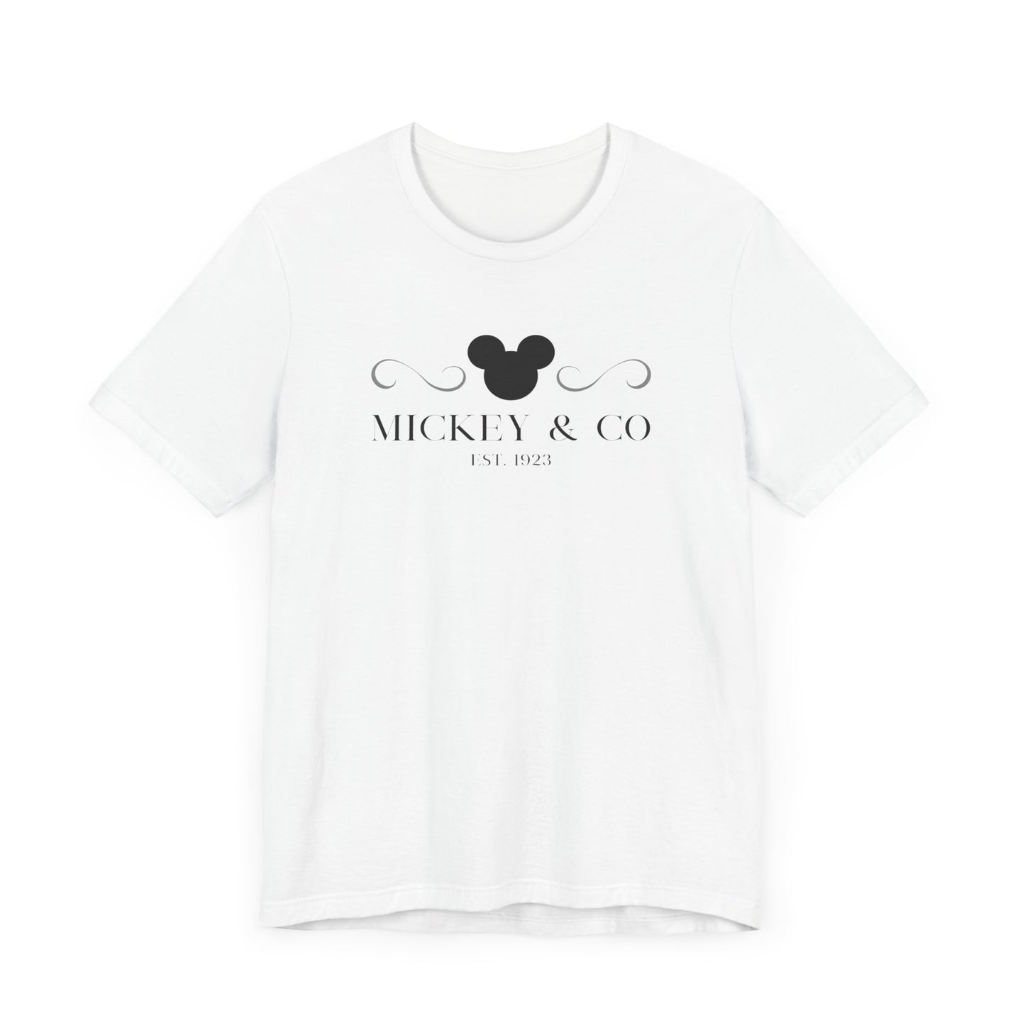 Mickey & Co Black Lettering T-Shirt