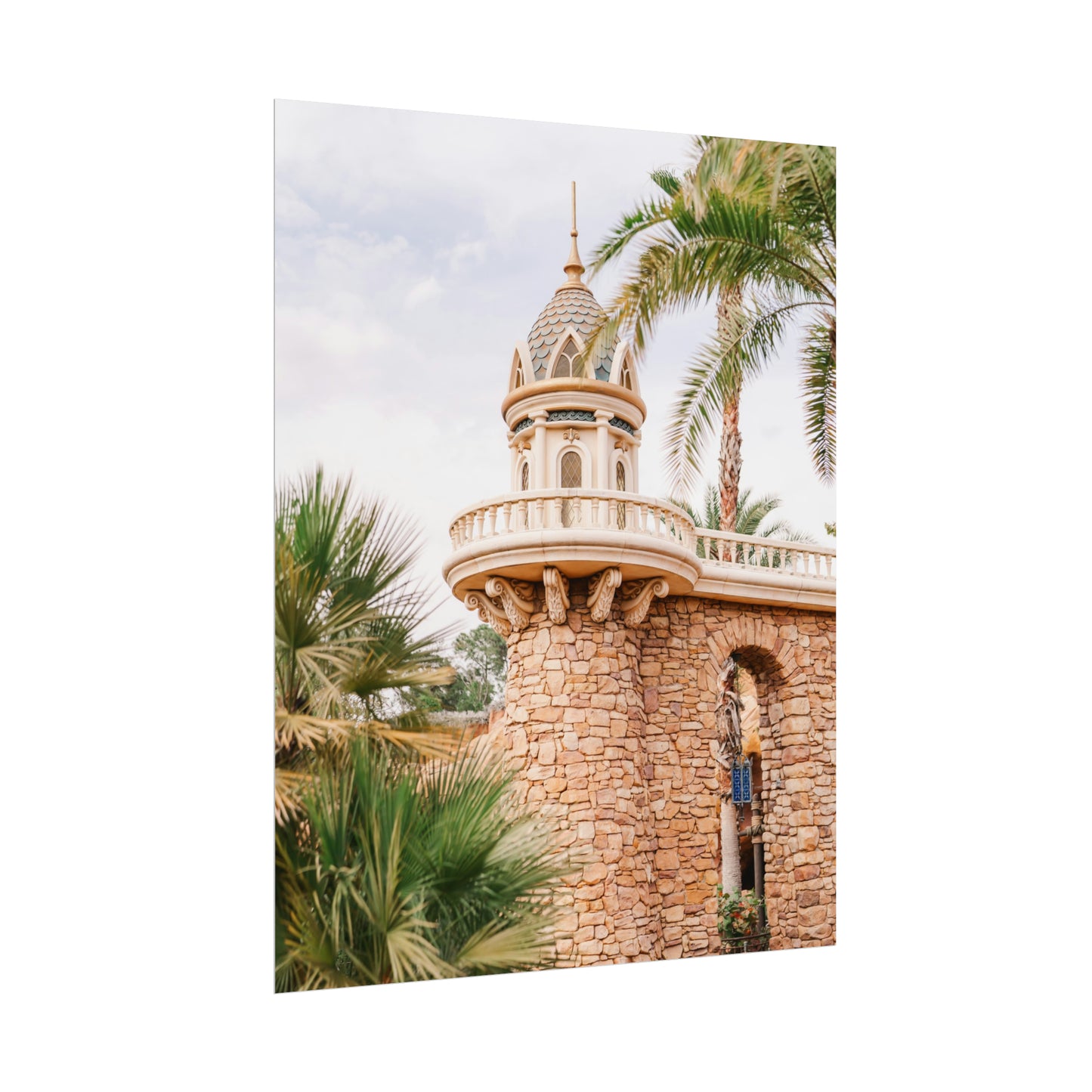 Mermaid Castle - Unframed Print