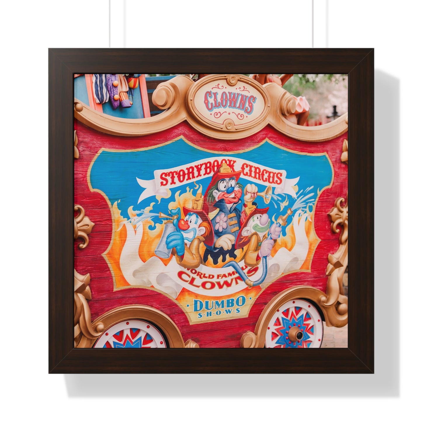 Circus Caravan - Framed Print