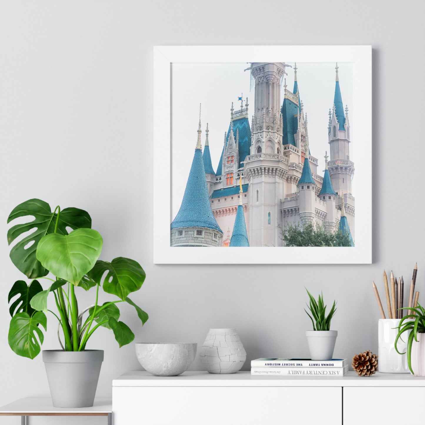 Retro Castle Colors - Framed Print