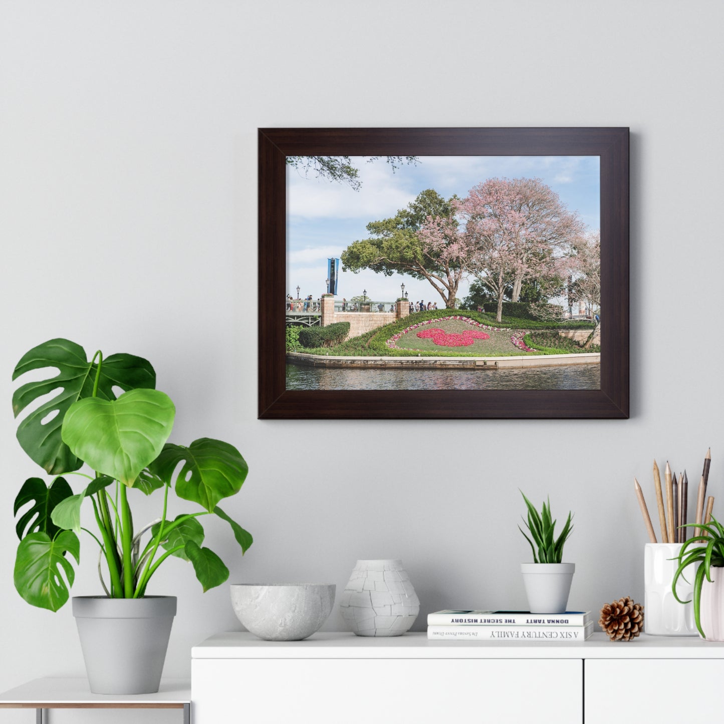 Spring in Magical France - Framed Print