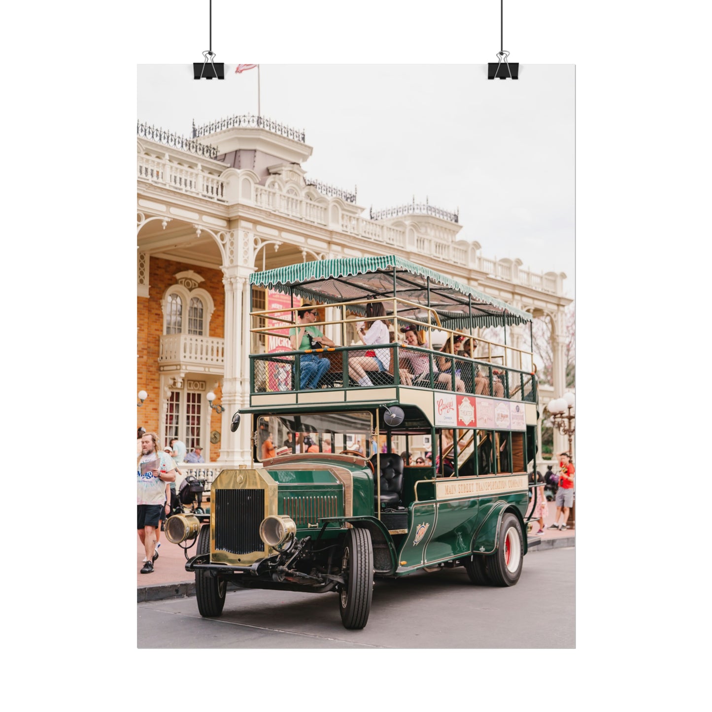 Main Street Transportation - Unframed Print