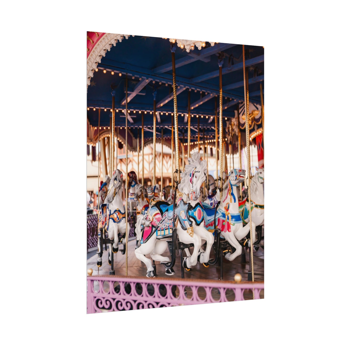 Carousel Magic - Unframed Print