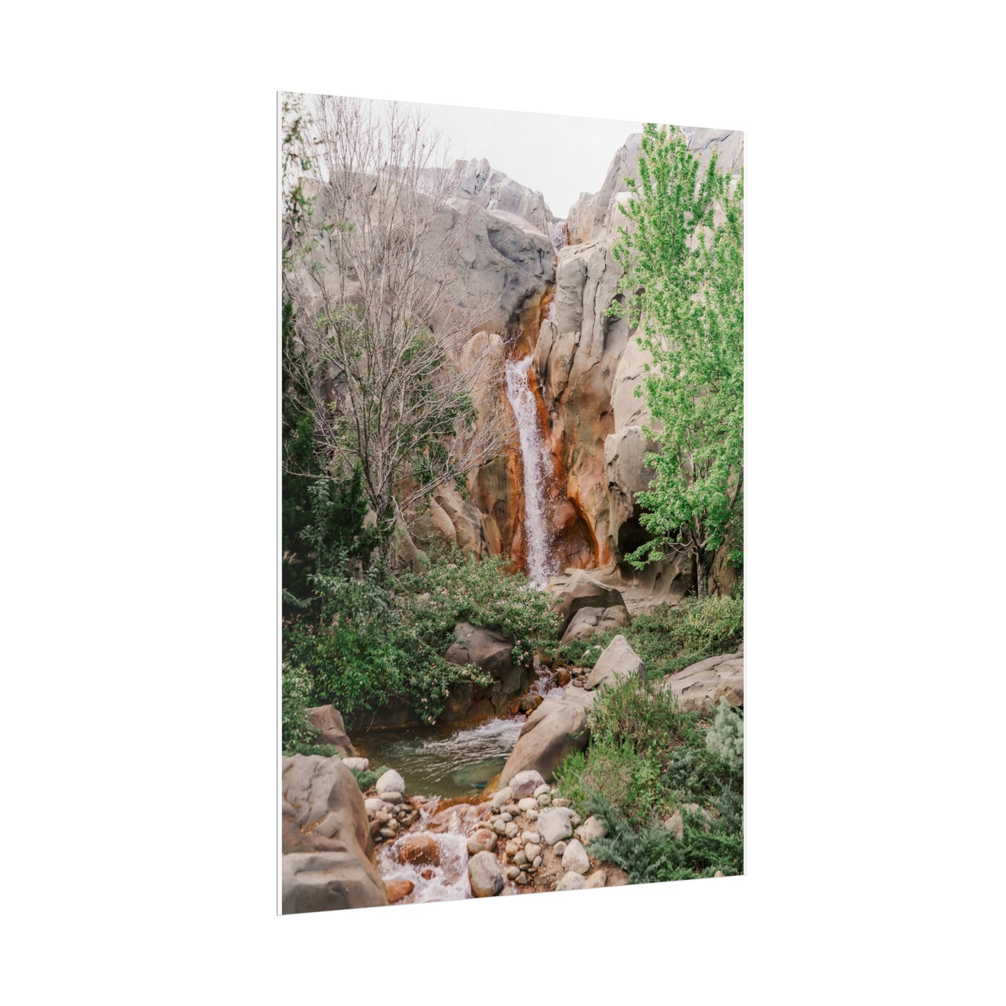 French Waterfall - Unframed Print