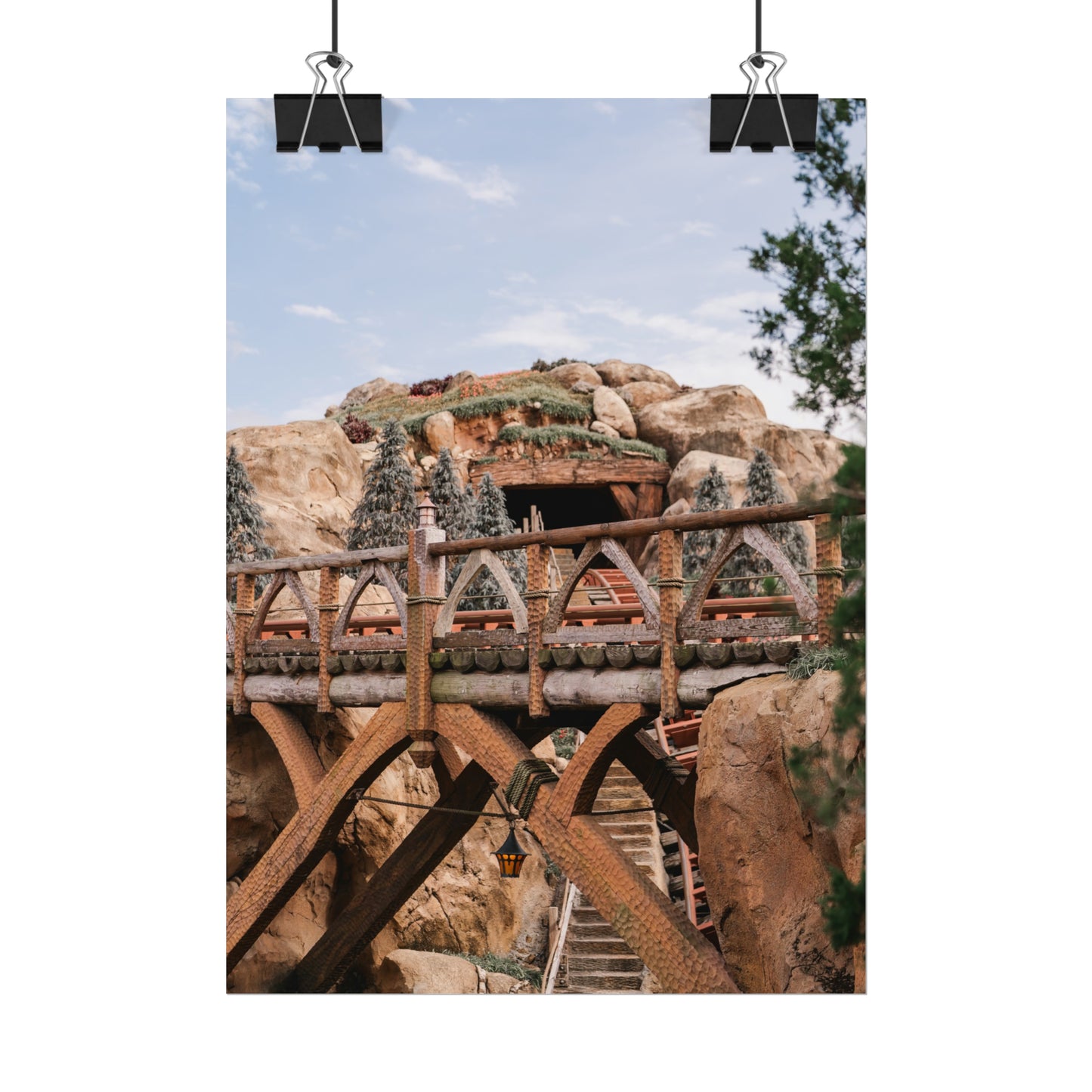 The Mine - Unframed Print